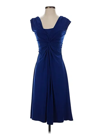 Pre-owned Chaps Cocktail Dress In Blue