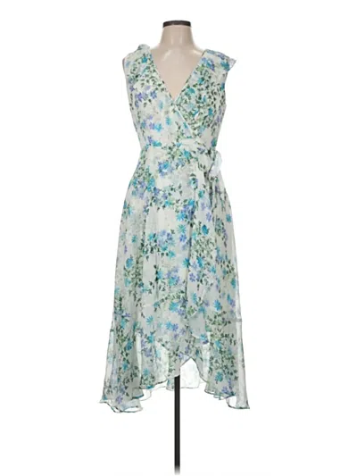 Pre-owned Chaps Cocktail Dress In Blue