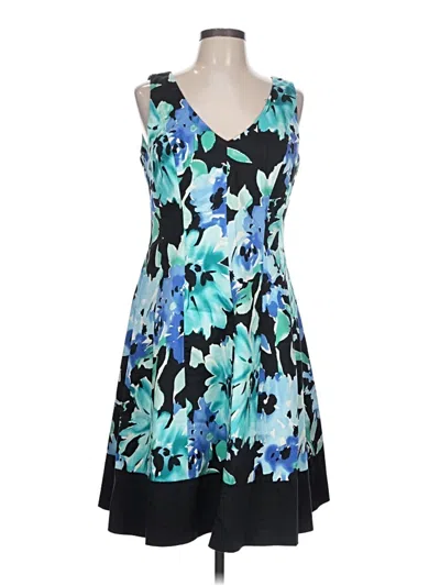 Pre-owned Chaps Cocktail Dress In Blue