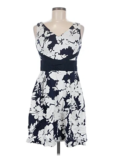 Pre-owned Chaps Cocktail Dress In Blue