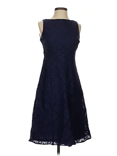 Pre-owned Chaps Cocktail Dress In Blue