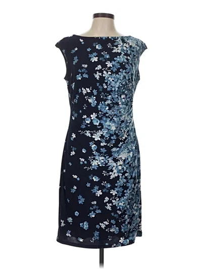 Pre-owned Chaps Cocktail Dress In Blue