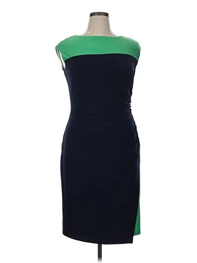 Pre-owned Chaps Cocktail Dress In Green