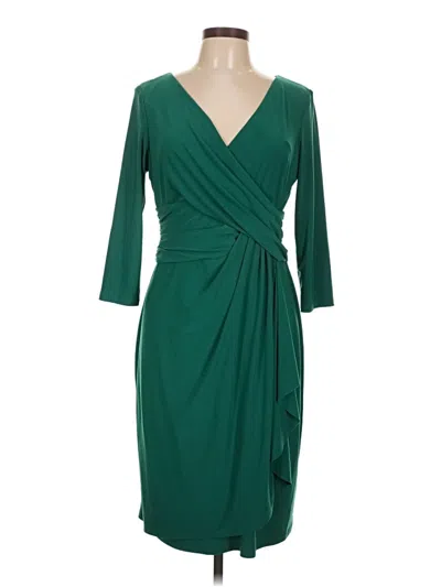 Pre-owned Chaps Cocktail Dress In Green