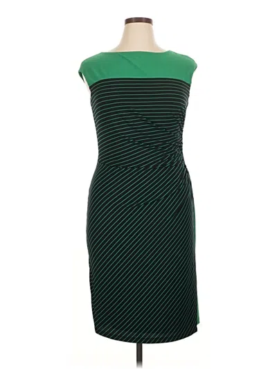 Pre-owned Chaps Cocktail Dress In Green