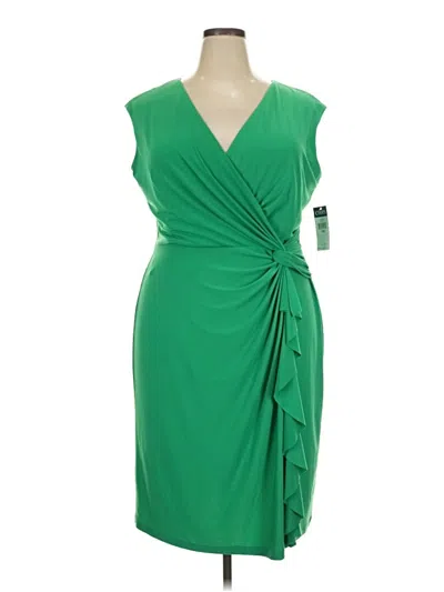 Pre-owned Chaps Cocktail Dress In Green