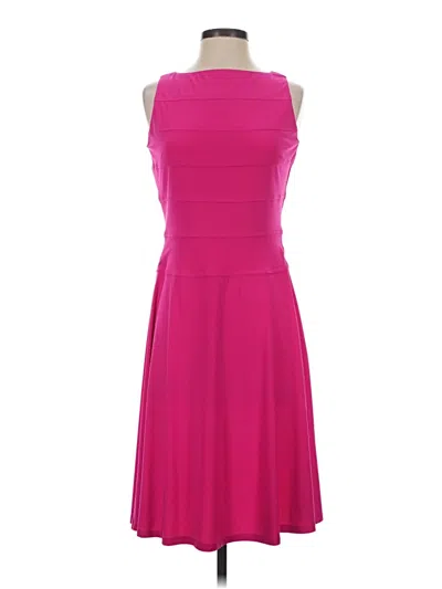 Pre-owned Chaps Cocktail Dress In Pink