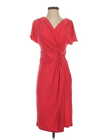 Pre-owned Chaps Cocktail Dress In Red