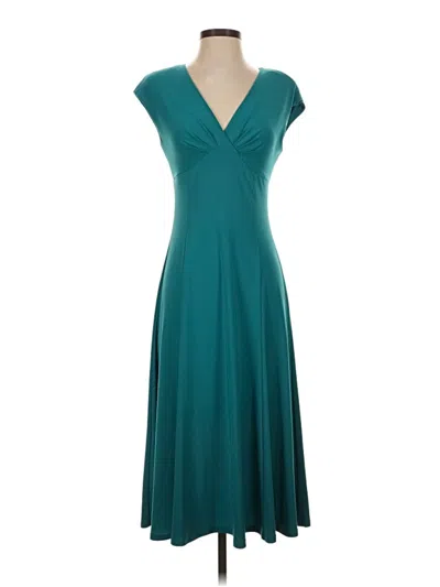Pre-owned Chaps Cocktail Dress In Teal