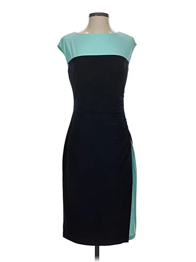 Pre-owned Chaps Cocktail Dress In Teal