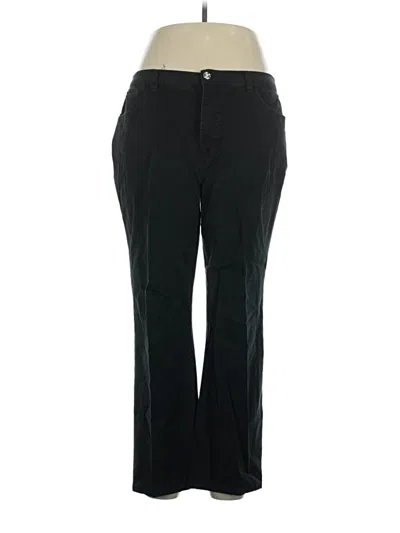 Pre-owned Chaps Dress Pants In Black