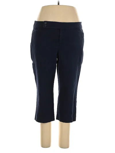 Pre-owned Chaps Dress Pants In Blue