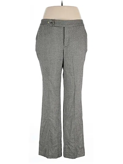 Pre-owned Chaps Dress Pants In Gray