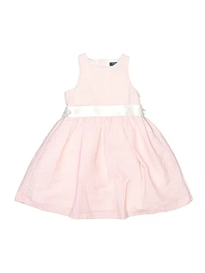 Pre-owned Chaps Kids' Dress In Pink