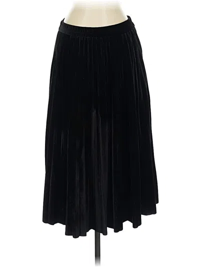 Pre-owned Chaps Formal Skirt In Black