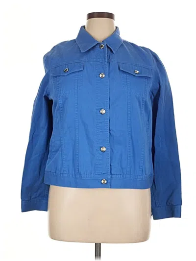 Pre-owned Chaps Jacket In Blue