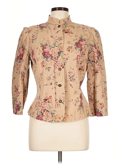 Pre-owned Chaps Jacket In Gold