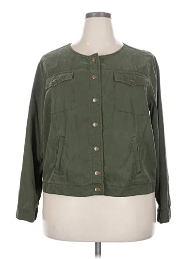 Pre-owned Chaps Jacket In Green