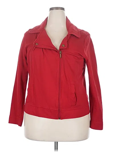 Pre-owned Chaps Jacket In Red