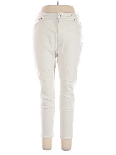 Pre-owned Chaps Jeans In Ivory