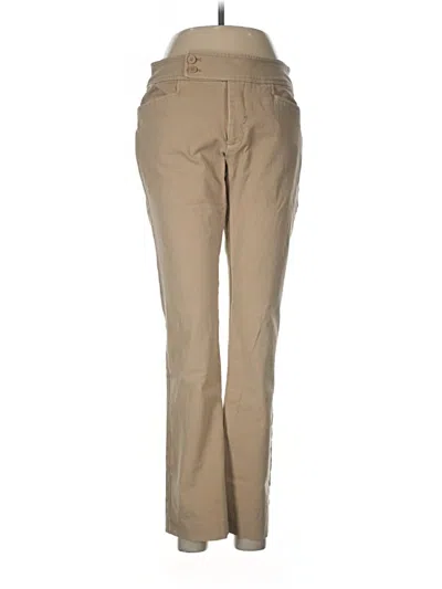 Pre-owned Chaps Khaki Pant In Brown