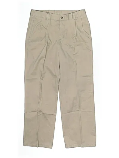 Pre-owned Chaps Kids' Khaki Pant In Brown