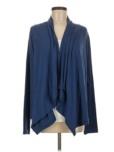 Pre-owned Chaps Kimono In Blue