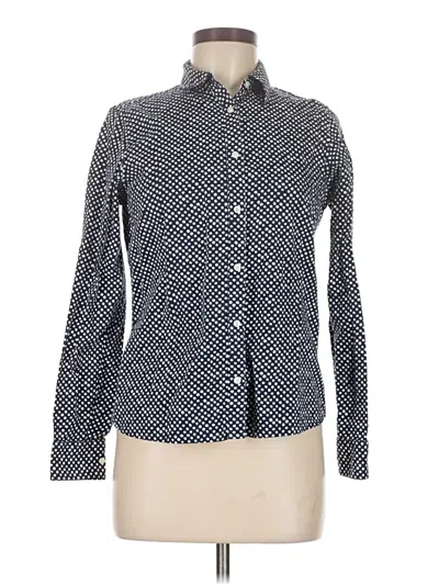 Pre-owned Chaps Long Sleeve Button Down Shirt In Blue