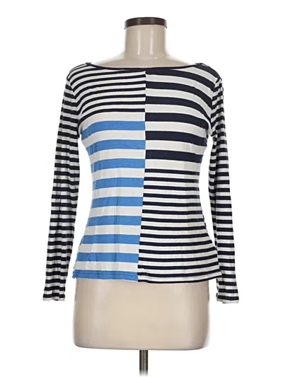 Pre-owned Chaps Long Sleeve T-shirt In Blue