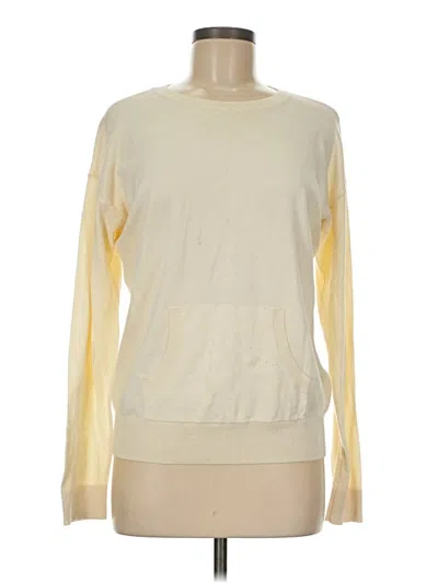 Pre-owned Chaps Long Sleeve T-shirt In White