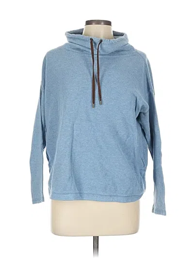 Pre-owned Chaps Pullover Hoodie In Blue