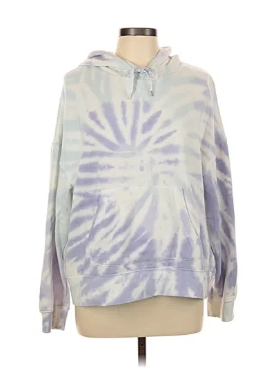 Pre-owned Chaps Pullover Hoodie In Blue