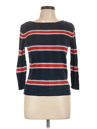 Pre-owned Chaps Pullover Sweater In Blue