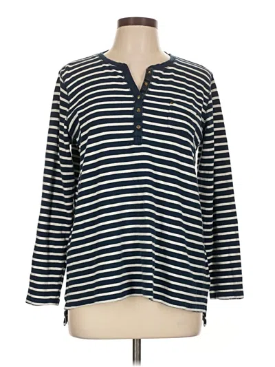 Pre-owned Chaps Pullover Sweater In Blue