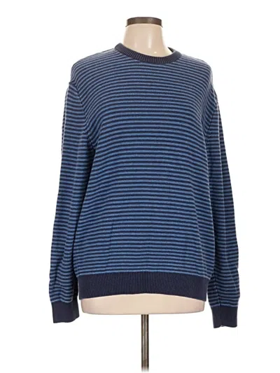 Pre-owned Chaps Pullover Sweater In Blue