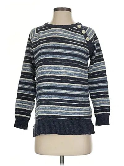 Pre-owned Chaps Pullover Sweater In Blue