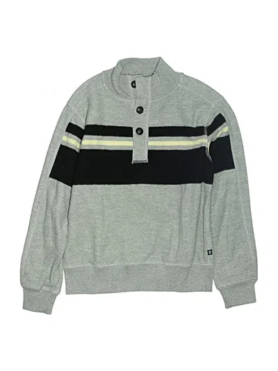 Pre-owned Chaps Kids' Pullover Sweater In Gray