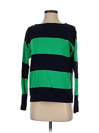 Pre-owned Chaps Pullover Sweater In Green