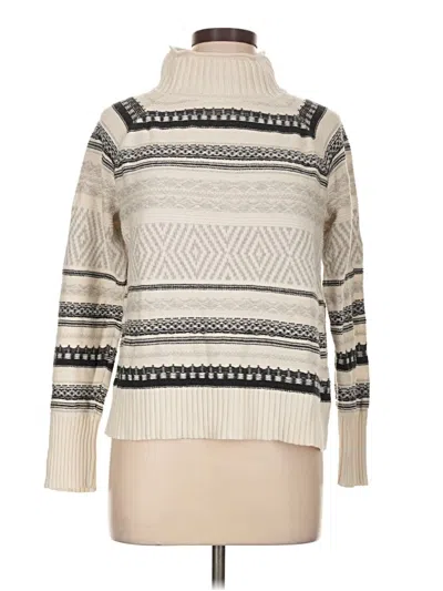 Pre-owned Chaps Pullover Sweater In Ivory