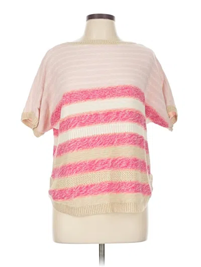 Pre-owned Chaps Pullover Sweater In Pink