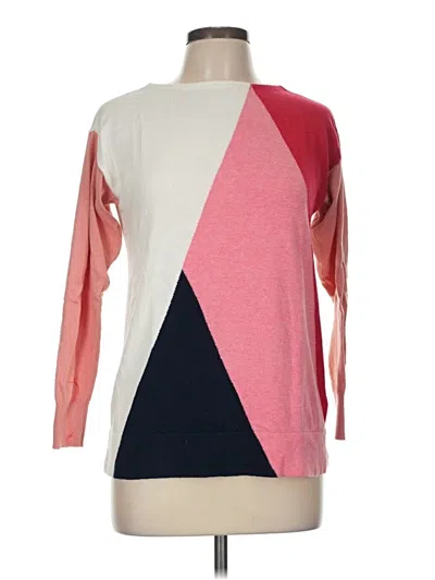 Pre-owned Chaps Pullover Sweater In Pink