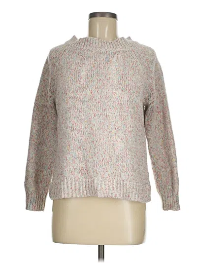 Pre-owned Chaps Pullover Sweater In Silver