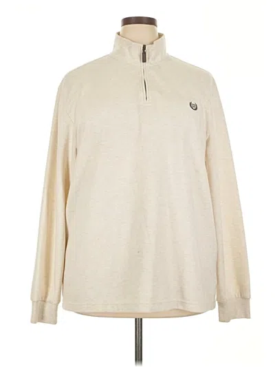 Pre-owned Chaps Pullover Sweater In Tan