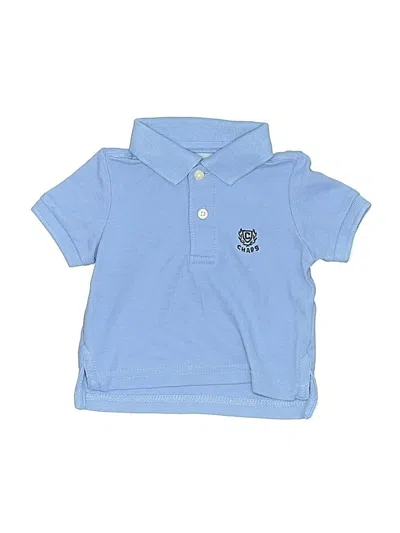 Pre-owned Chaps Babies' Short Sleeve Polo In Blue