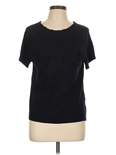 Pre-owned Chaps Short Sleeve T-shirt In Black