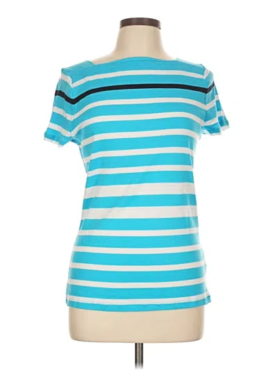 Pre-owned Chaps Short Sleeve T-shirt In Blue