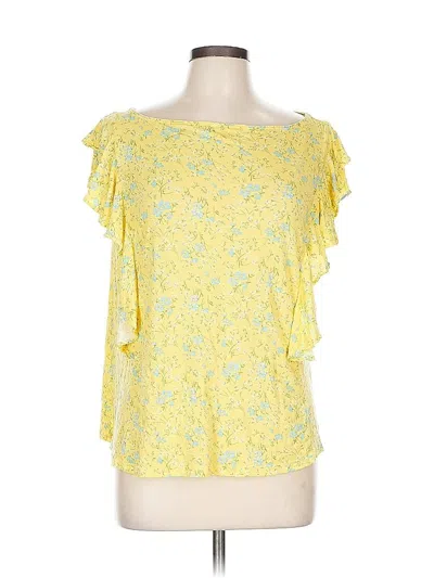 Pre-owned Chaps Sleeveless T-shirt In Yellow