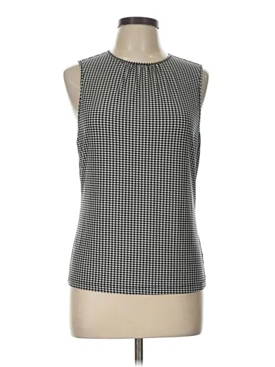 Pre-owned Chaps Sleeveless Top Black High Neck Tops
