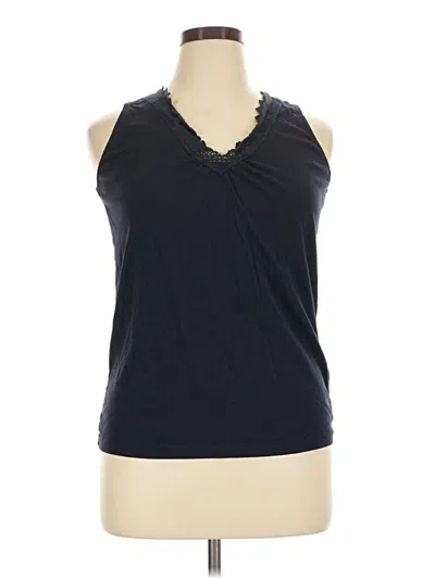 Pre-owned Chaps Sleeveless T-shirt In Blue