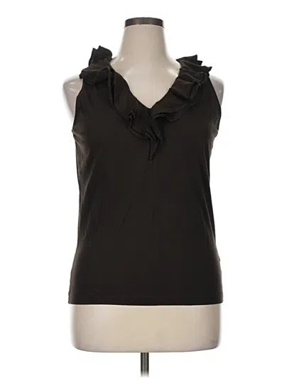 Pre-owned Chaps Sleeveless T-shirt In Brown